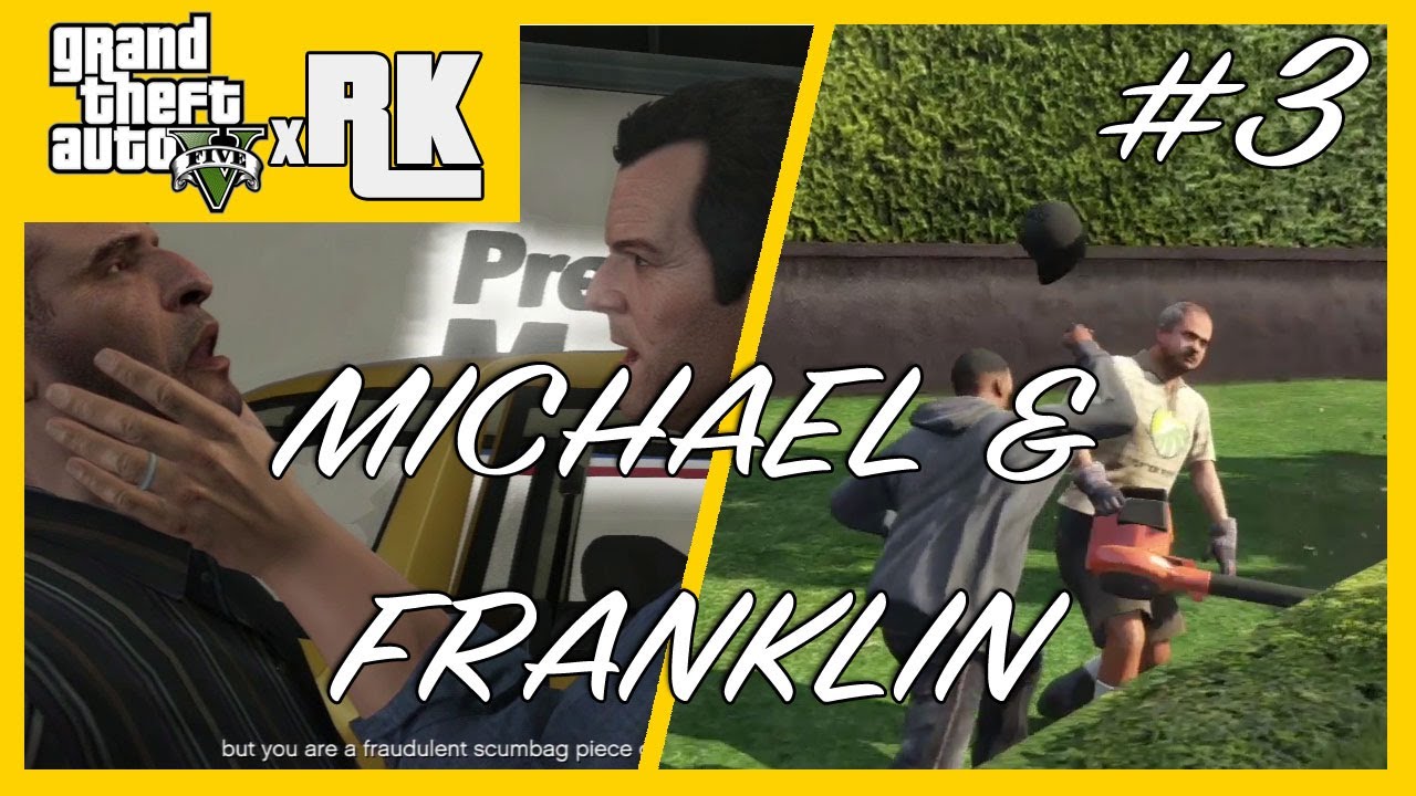 GTA 5 : MISSION 3 Franklin rencontre Michael - HD en français - xRK