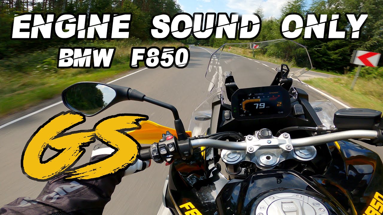 BMW F850 GS Adventure [RAW ONBOARD] Mazury !!!