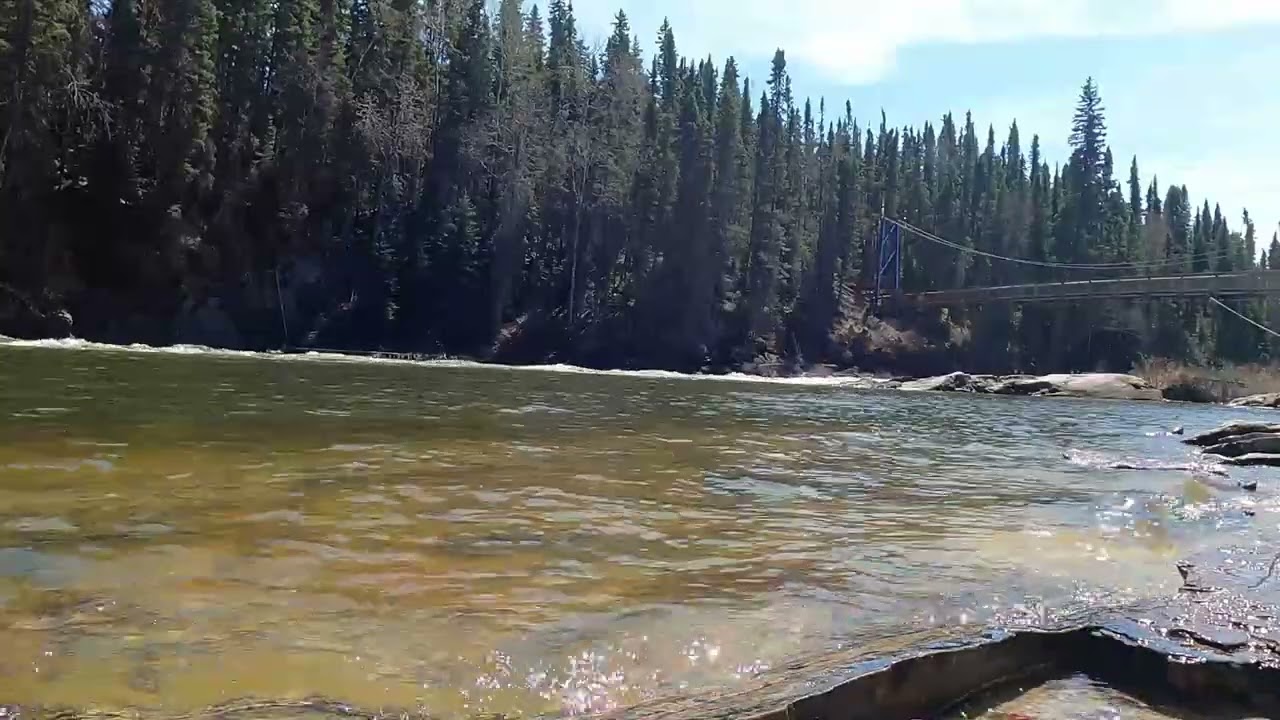 A Northern River Lapping at the Shoreline