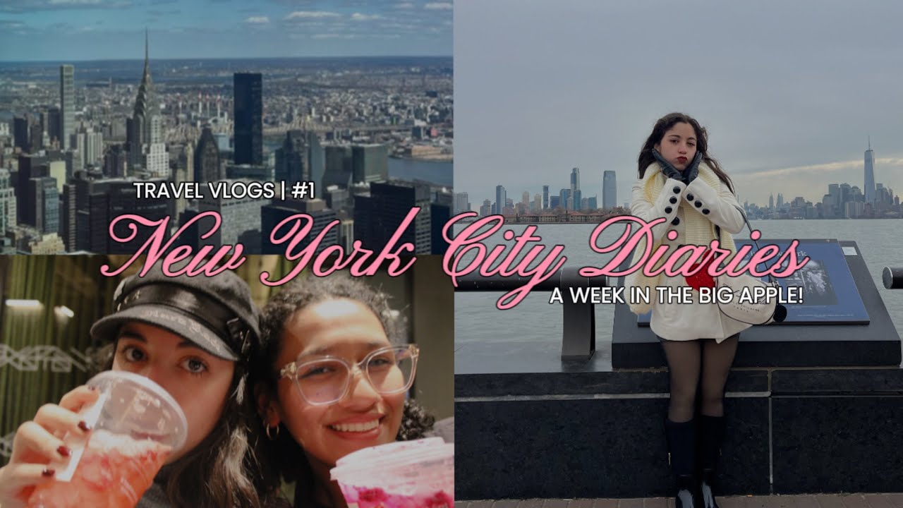 nyc school trip! // a week in the big apple VLOG (spanish)🗽🍎🌃