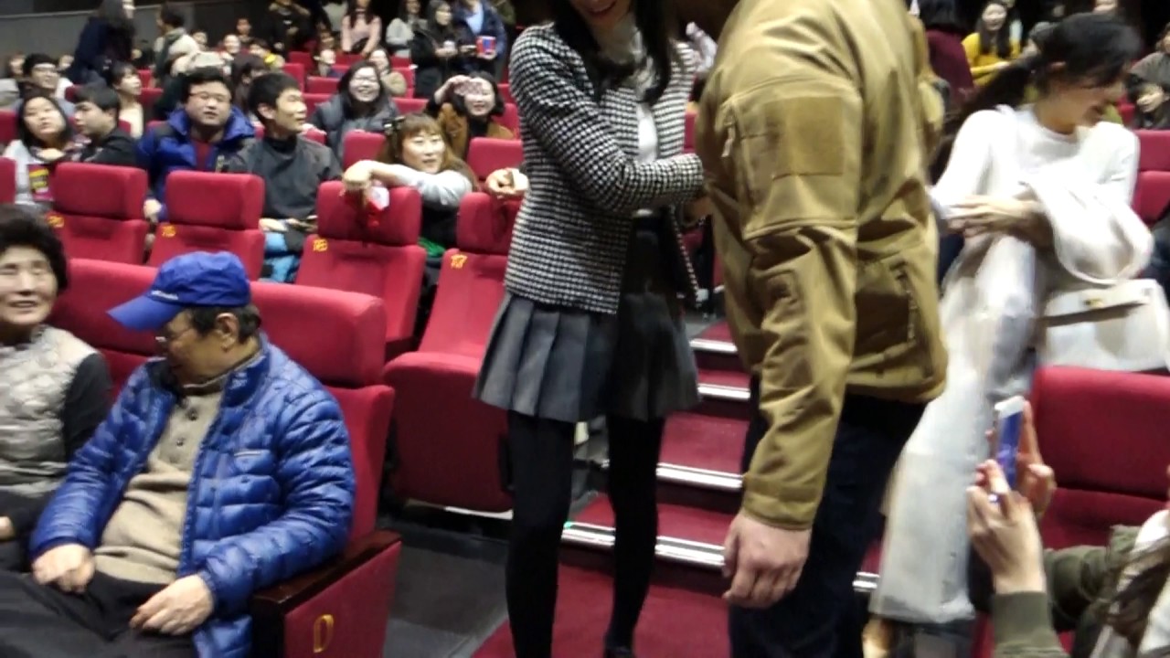 영화 공조 무대인사 부산롯데시네마 광복점 20170115