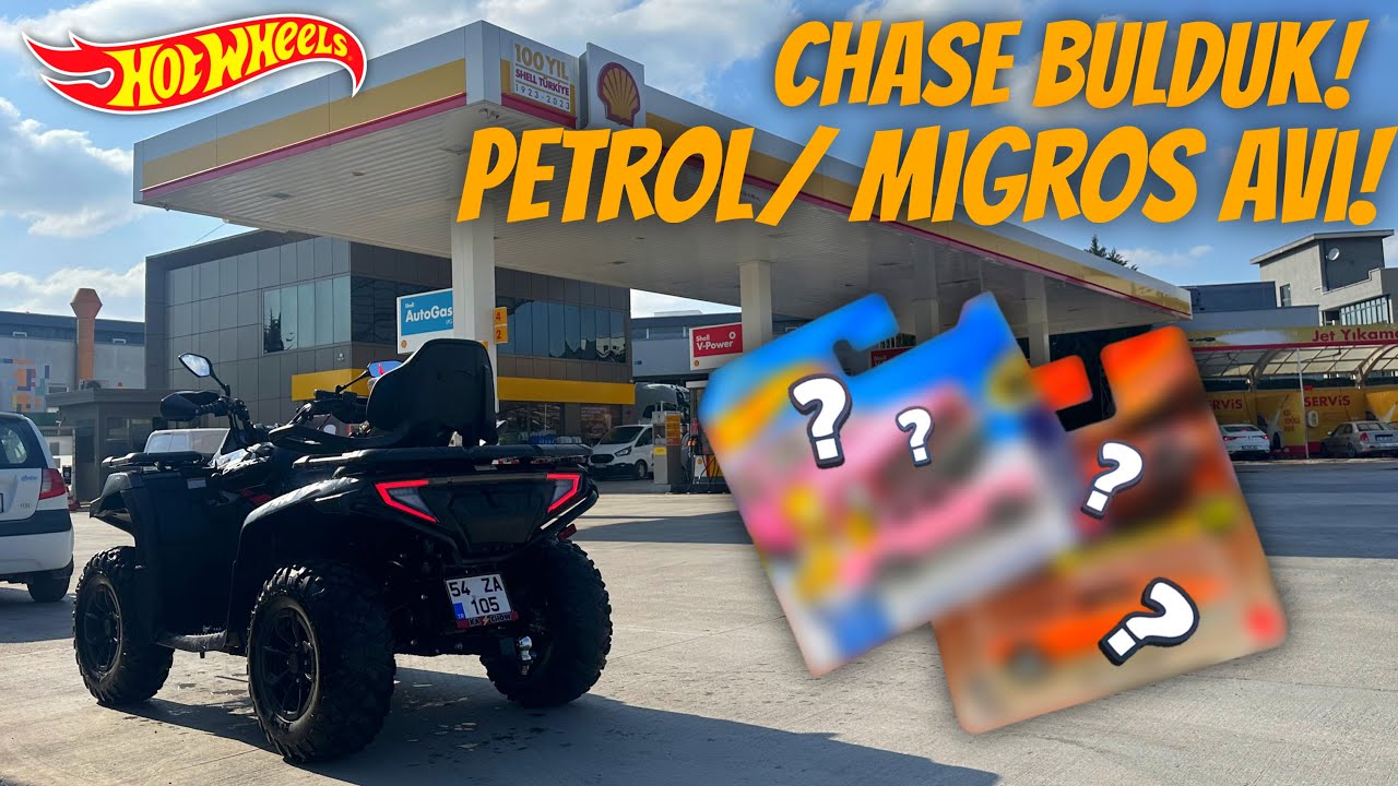 BENZİNLİK VE MİGROS'LARDA HOT WHEELS AVI! CHASE BULDUK!