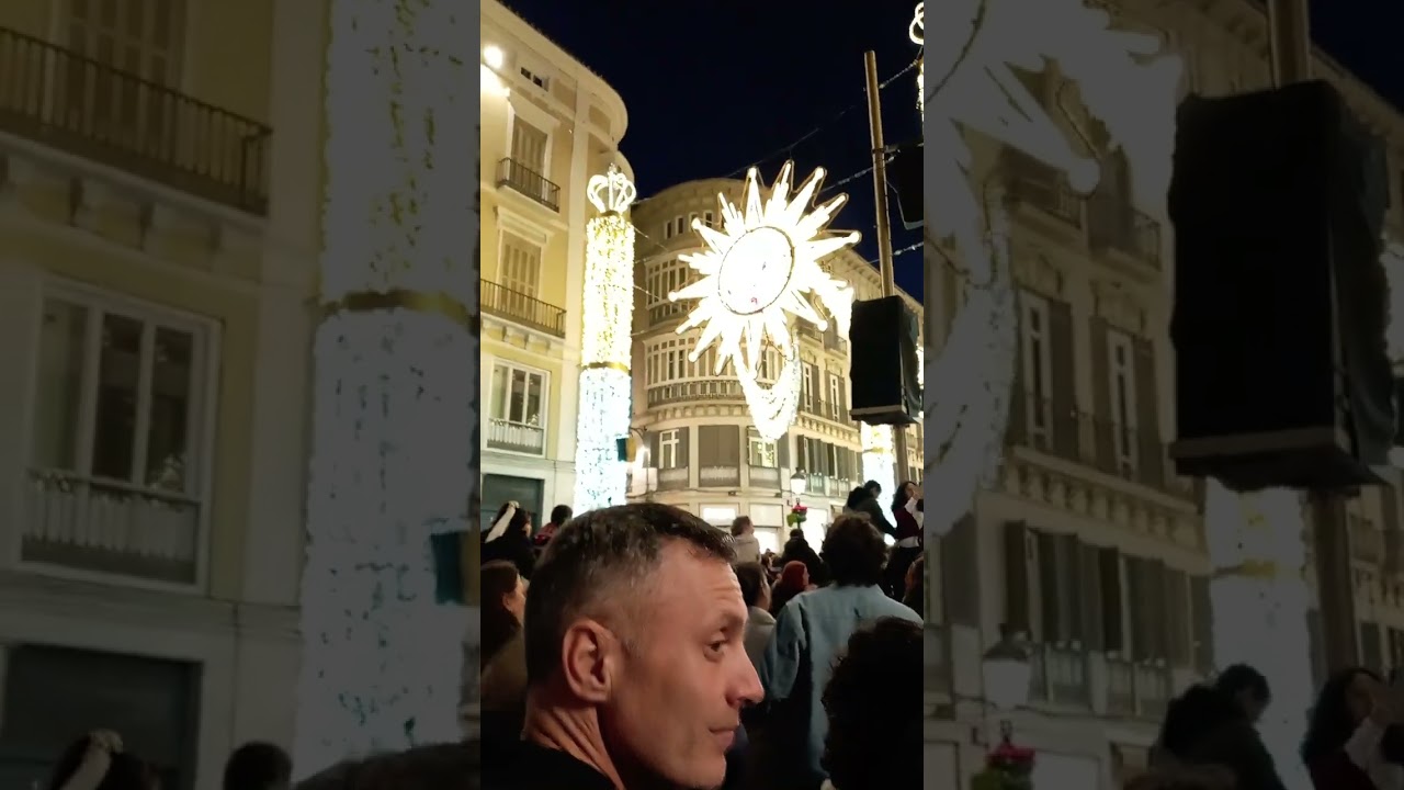 luces de navidad de malaga canciones año 2025