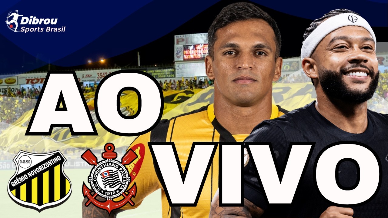 NOVORIZONTINO X CORINTHIANS AO VIVO PAULISTÃO DIRETO DO ESTÁDIO DO JORJÃO