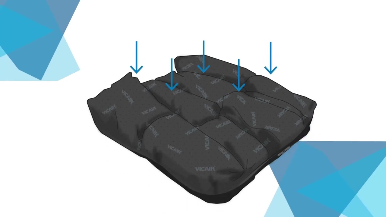 Vicair SmartCells technology explained - wheelchair cushion