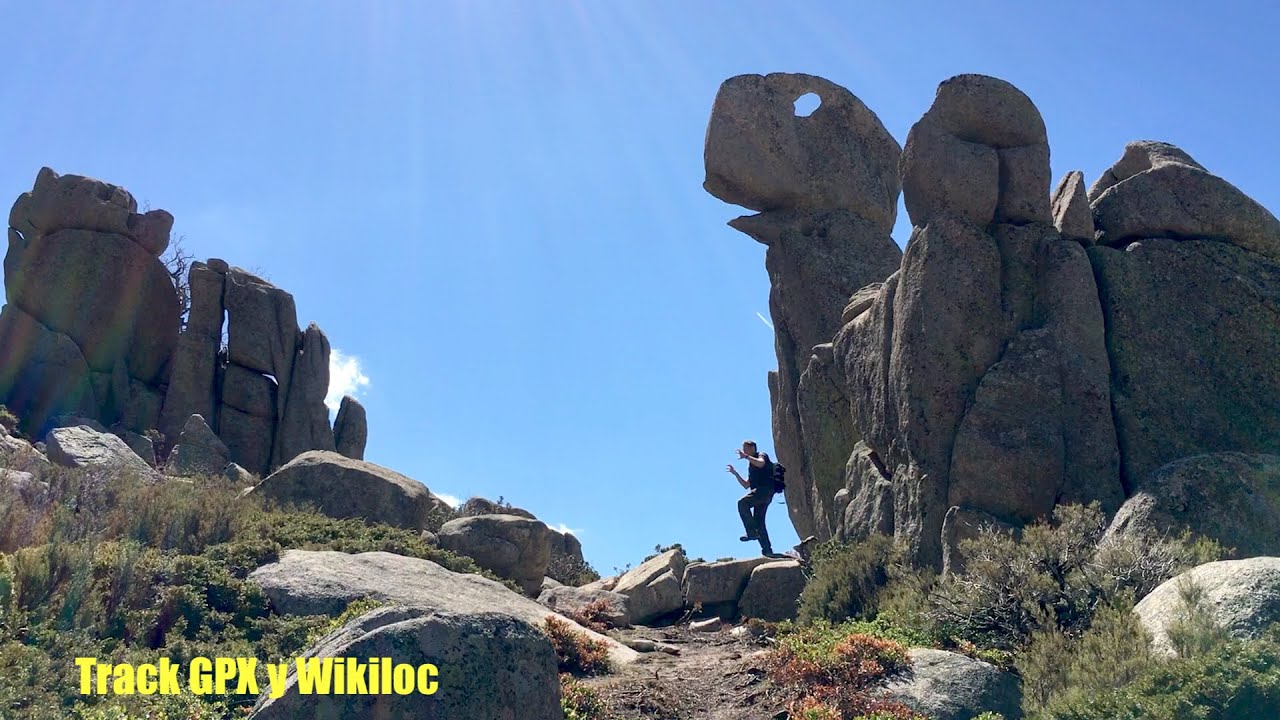 El Dinosaurio desde La Barranca | Senderismo en Navacerrada, Madrid | Roca zoomorfa de La Maliciosa