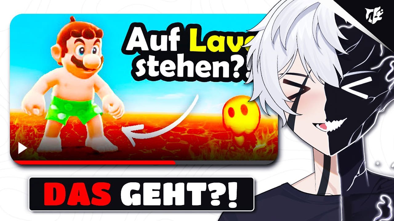 10 verrückte GLITCHES in MARIO?! 😆 - Shadow reagiert auf @DävidMitÄ