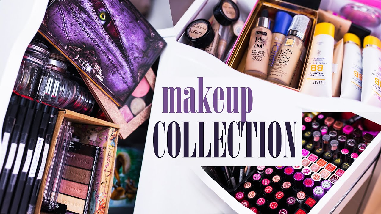 Моя Коллекция Косметики | Организация + Хранение | My MakeUP Collection 2015