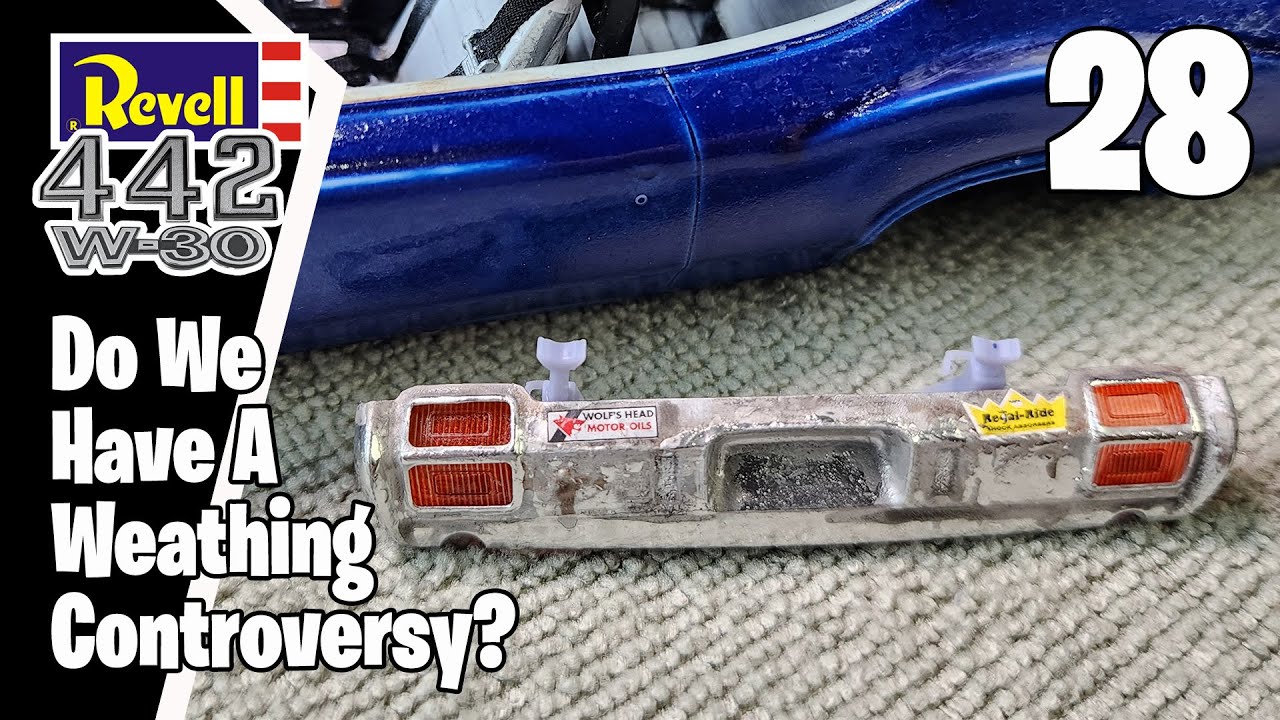 1971 Oldsmobile 442 Model Build: Episode 28 – Weathered Chrome, Oxidized Clear & Viewer Feedback!