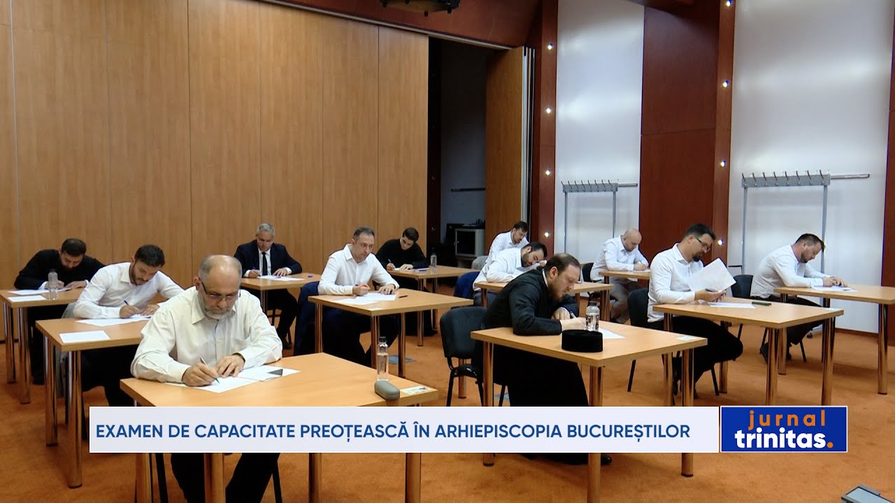 Examen de capacitate preoțească în Arhiepiscopia Bucureștilor