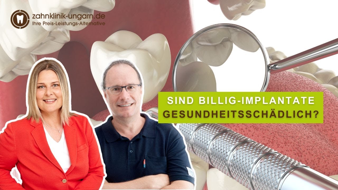 Sind Billig-Implantate gesundheitsschädlich? – Titan vs. Keramik: Die Fakten!