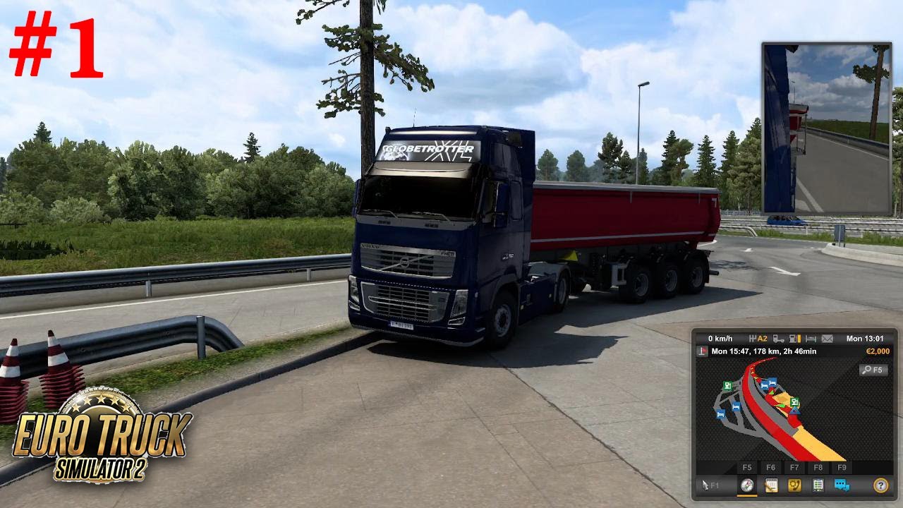 Euro Truck Simulator 2 | ETS 2 Gameplay | PC Game | First Time | Express Gear