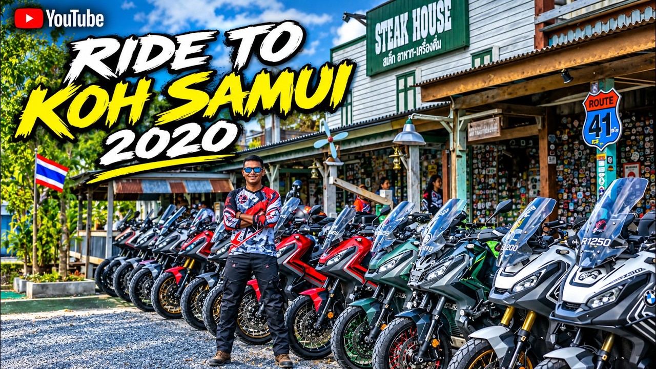 Singapore to Koh Samui Ride 2020 with XADV Owners Group