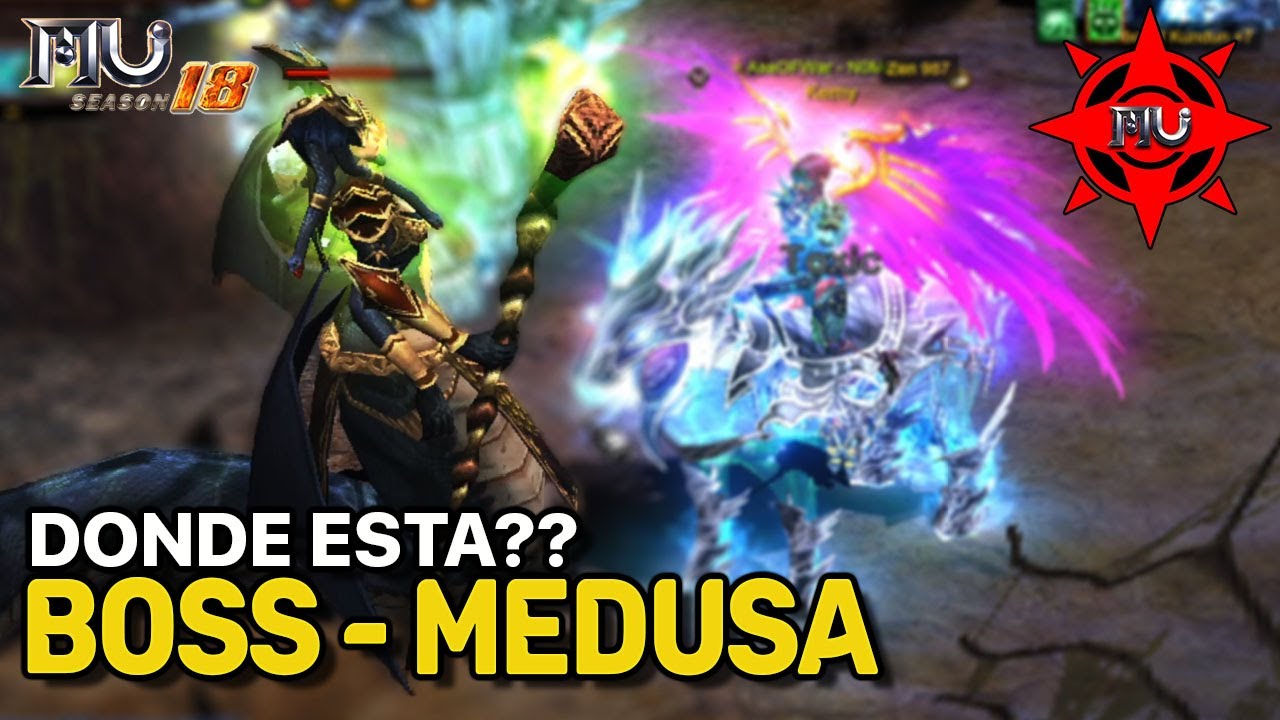 ⚡️BOSS MEDUSA | SWAMP OF PEACE  / MU ONLINE / SEASON 18.2⚡️