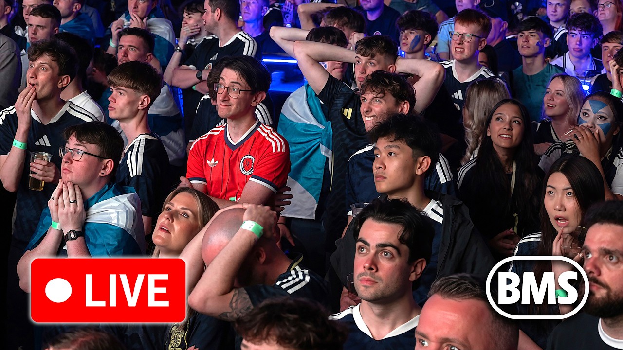🔴 LIVE | SCOTLAND 🏴󠁧󠁢󠁳󠁣󠁴󠁿 0-3 🇧🇷 BRAZIL WATCH PARTY! 👀 Tartan Army at Hydro Arena