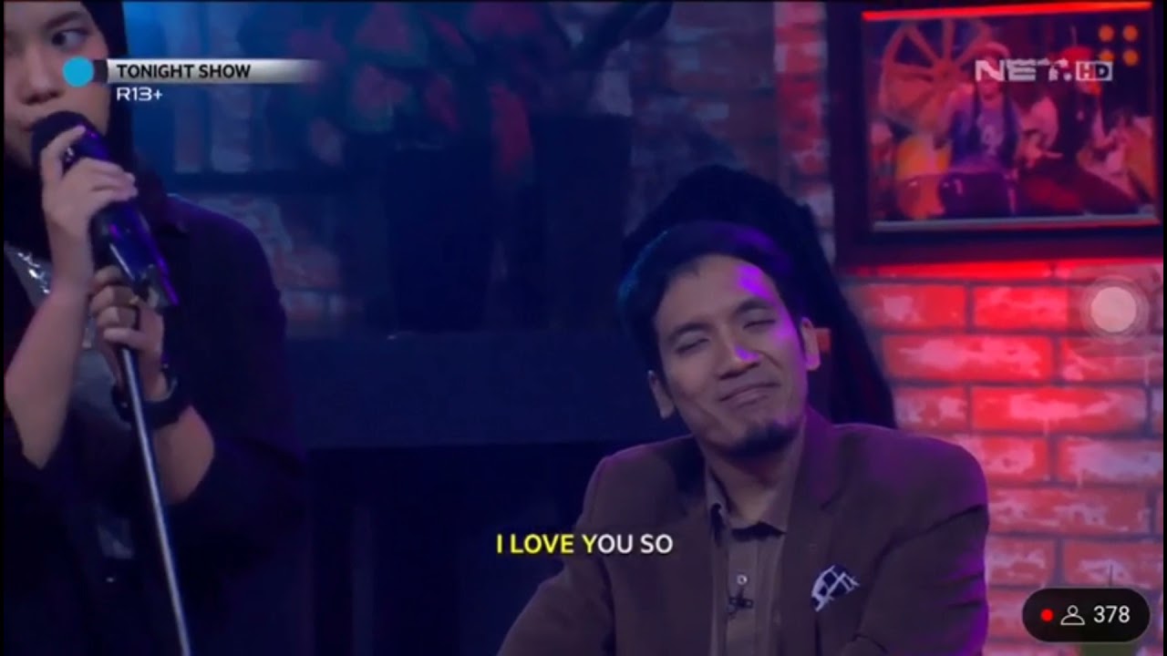 Hanin Dhiya - I Love You So (the walthers) LIVE