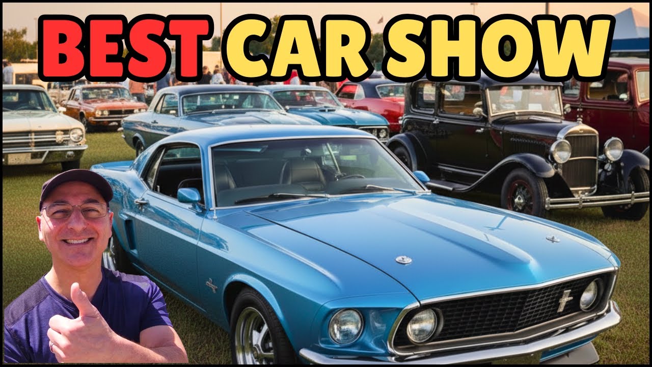 BEST Muscle Car & Antique Car Show Ever