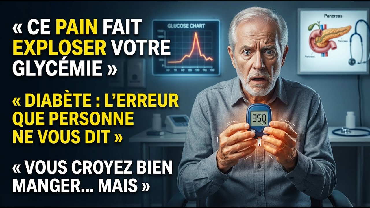 3 pains que les diabétiques peuvent manger tous les jours (et qui font BAISSER la glycémie)