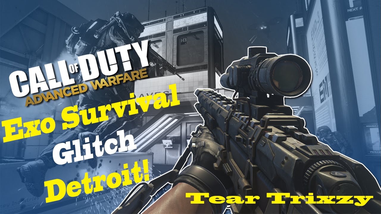 Exo Survival 'INVINCIBILITY GLITCH' on Detroit! Advanced Warfare!
