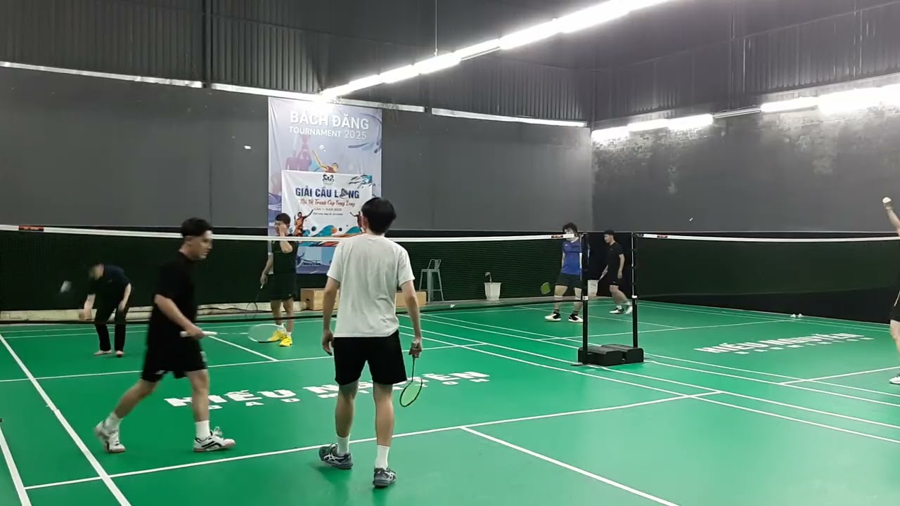 Thanh - Long Vs Quý - Minh. 060226. Cầu lông giải trí, rèn luyện sức khỏe