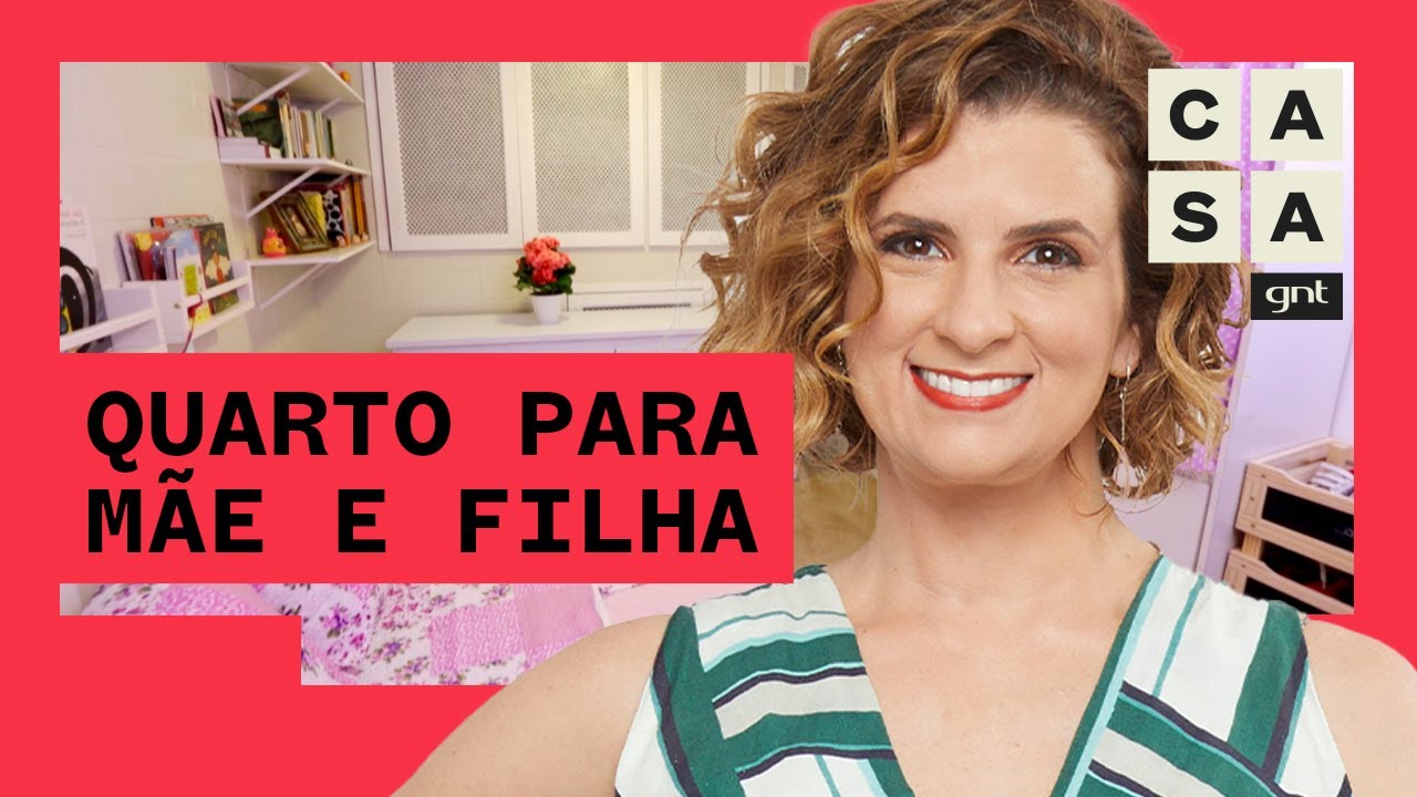 Como organizar um QUARTO PEQUENO dividido por mãe e filha | Dica de Organização | Micaela Góes