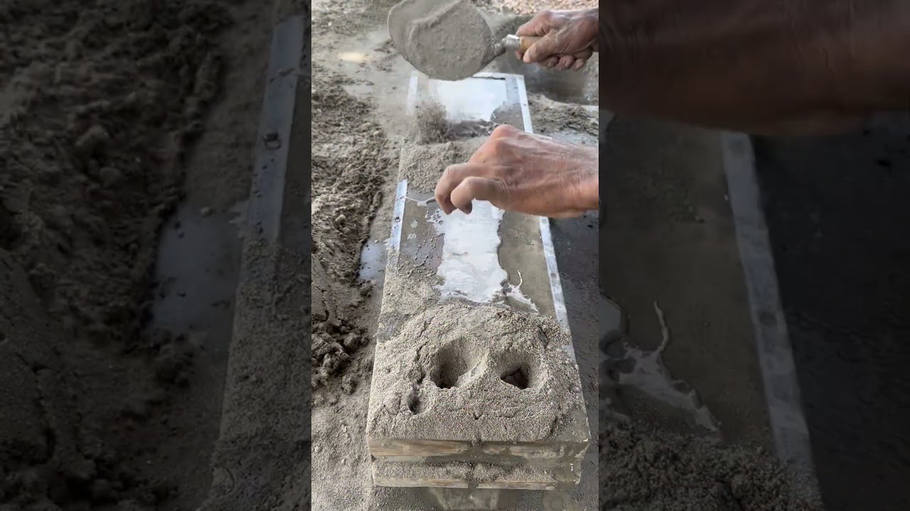 Making useful cement products are made