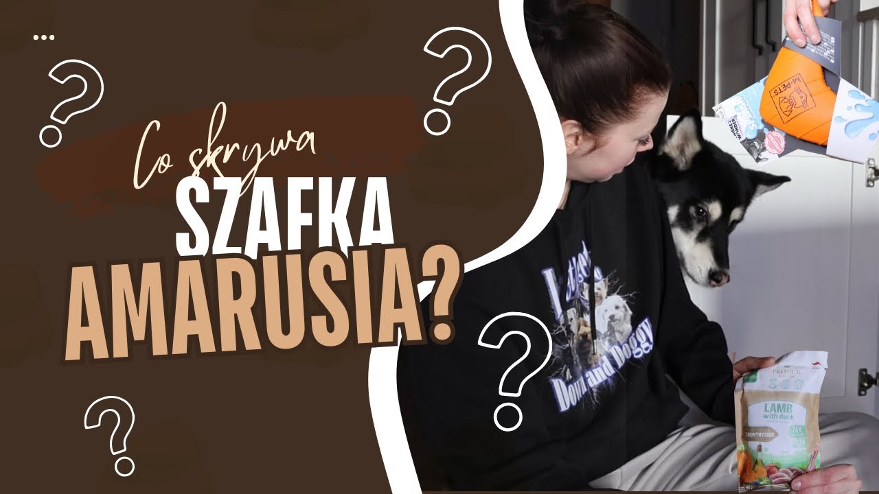 Co trzymam w szafce Amarusia? 🐶 | Kolekcja szarpaków ✨