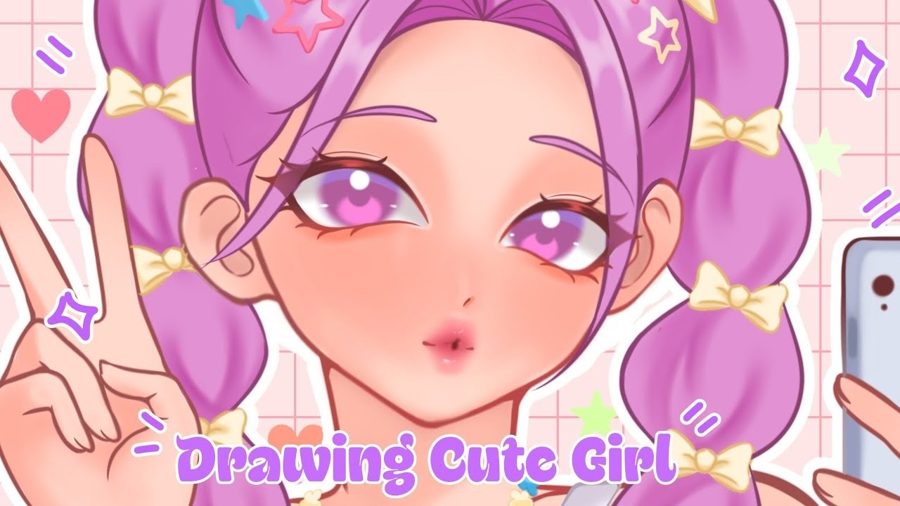 Drawing Cutie On Ibispaint ⋆˚✿˖° #art #howtodraw  #ibispaintx