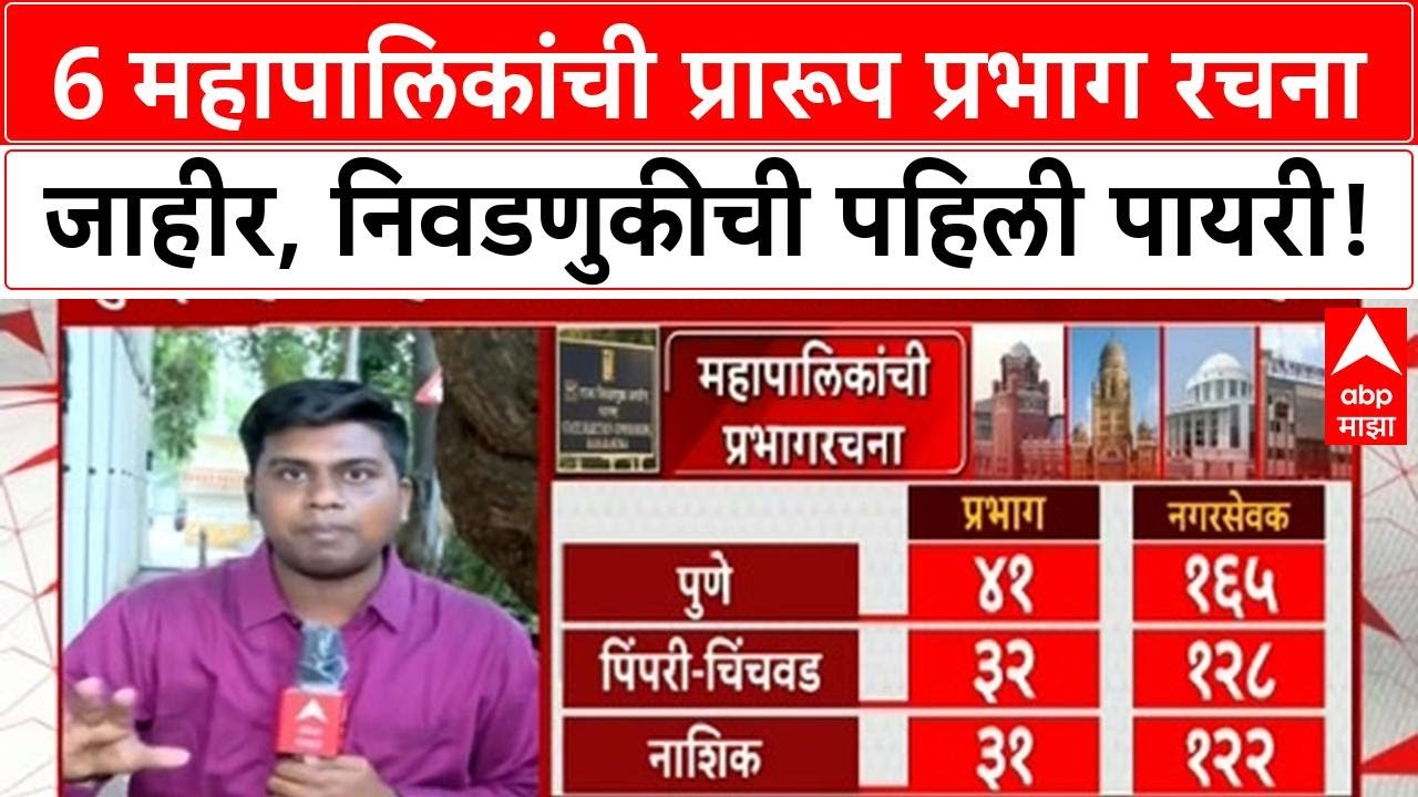 Corporation Election | मुंबईसह 6 महापालिकांची प्रारूप प्रभाग रचना जाहीर, निवडणुकीचे बिगुल वाजले!
