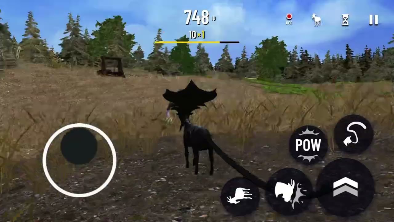 Alien queen goat ability showcase