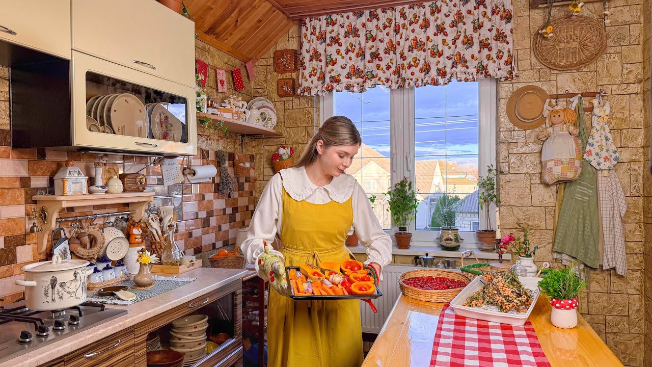 Простая неспешная жизнь за городом | Привычки в стиле Cottagecore для уютной жизни: готовка и уборка