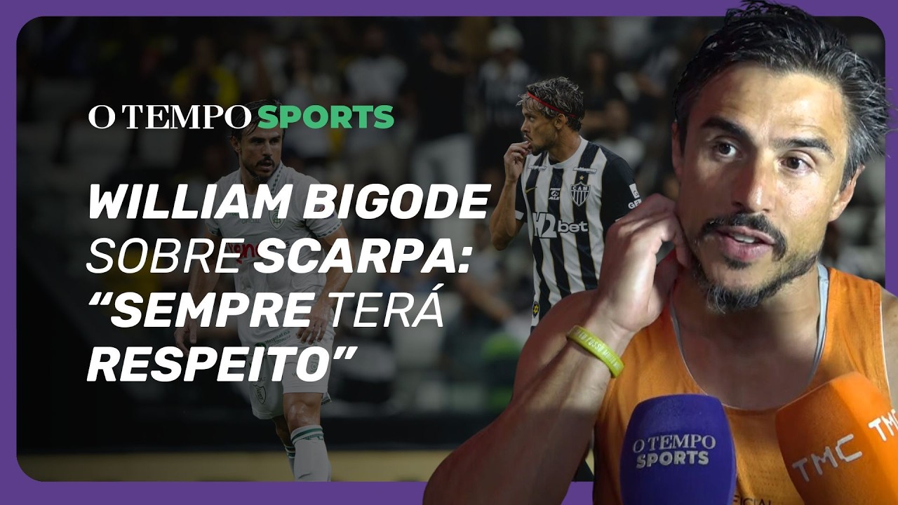 William Bigode responde sobre GUSTAVO SCARPA | Zona mista do AMÉRICA após empate com o ATLÉTICO