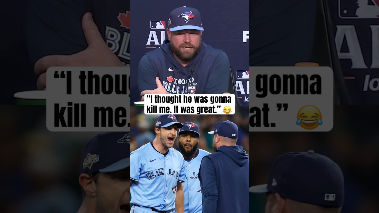 John Schneider on his mound visit with Scherzer 🤣