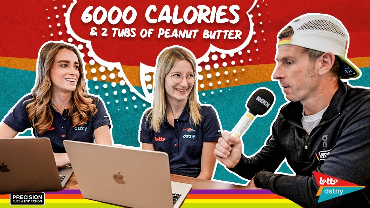 How much do pro riders eat and drink on training camp?