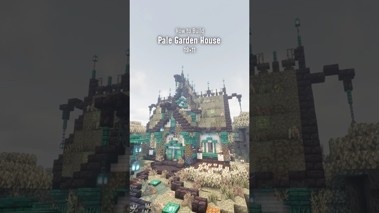 Pale Garden House | Minecraft Fantasy Build Tutorial