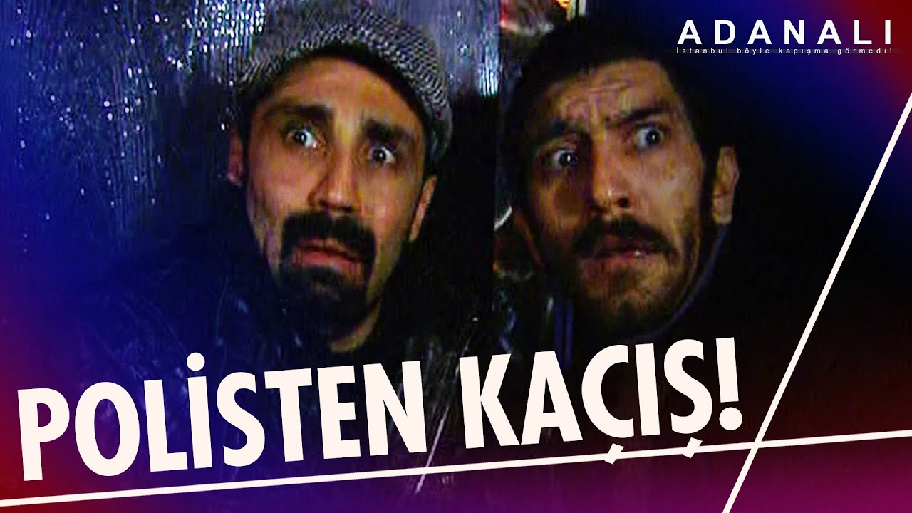 Fiko ve Matador İsmail polisten kaçıyor! - Adanalı 10. Bölüm