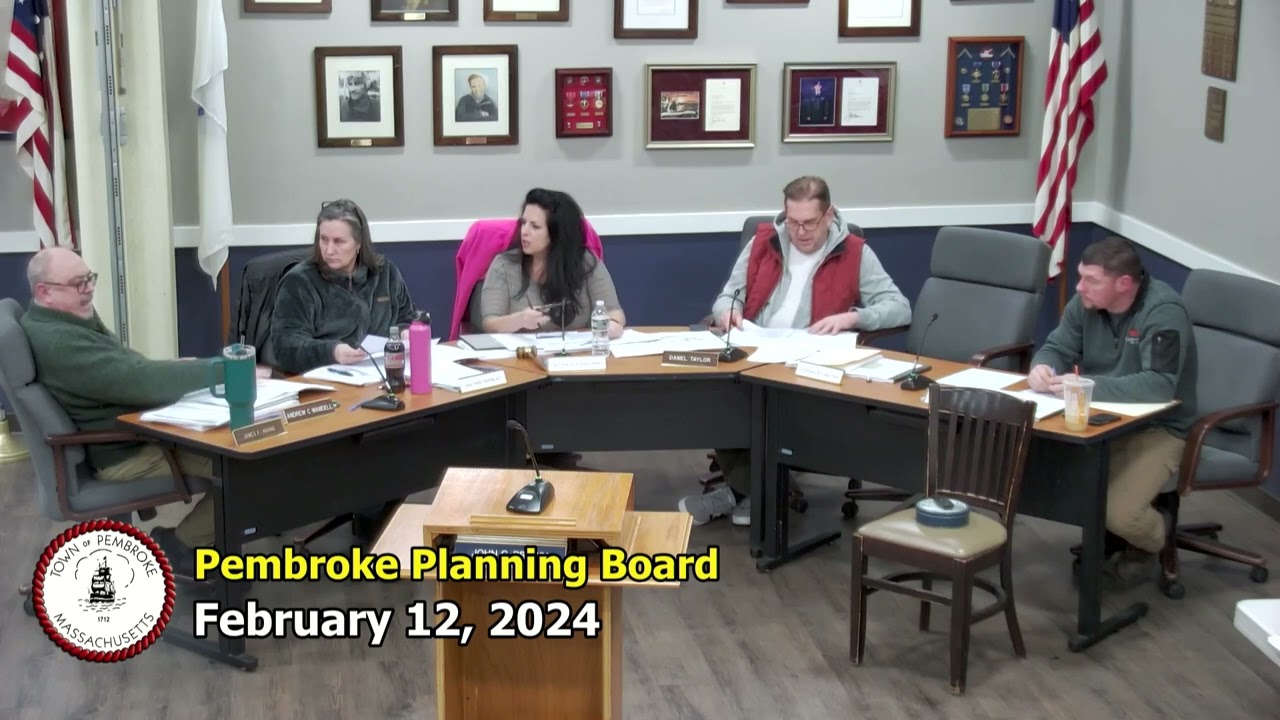 Pembroke Planning Board: 2/12/24