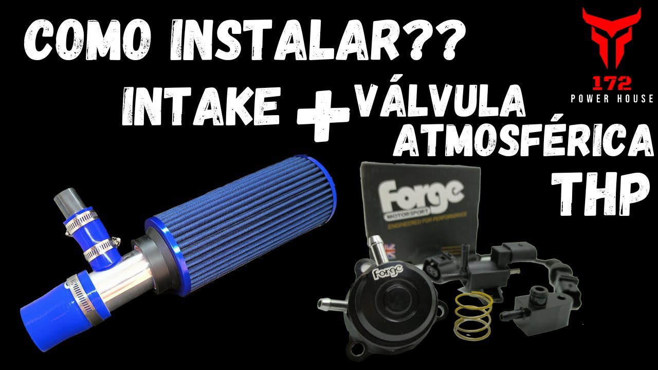 Como instalar Intake + Válvula Atmosférica (