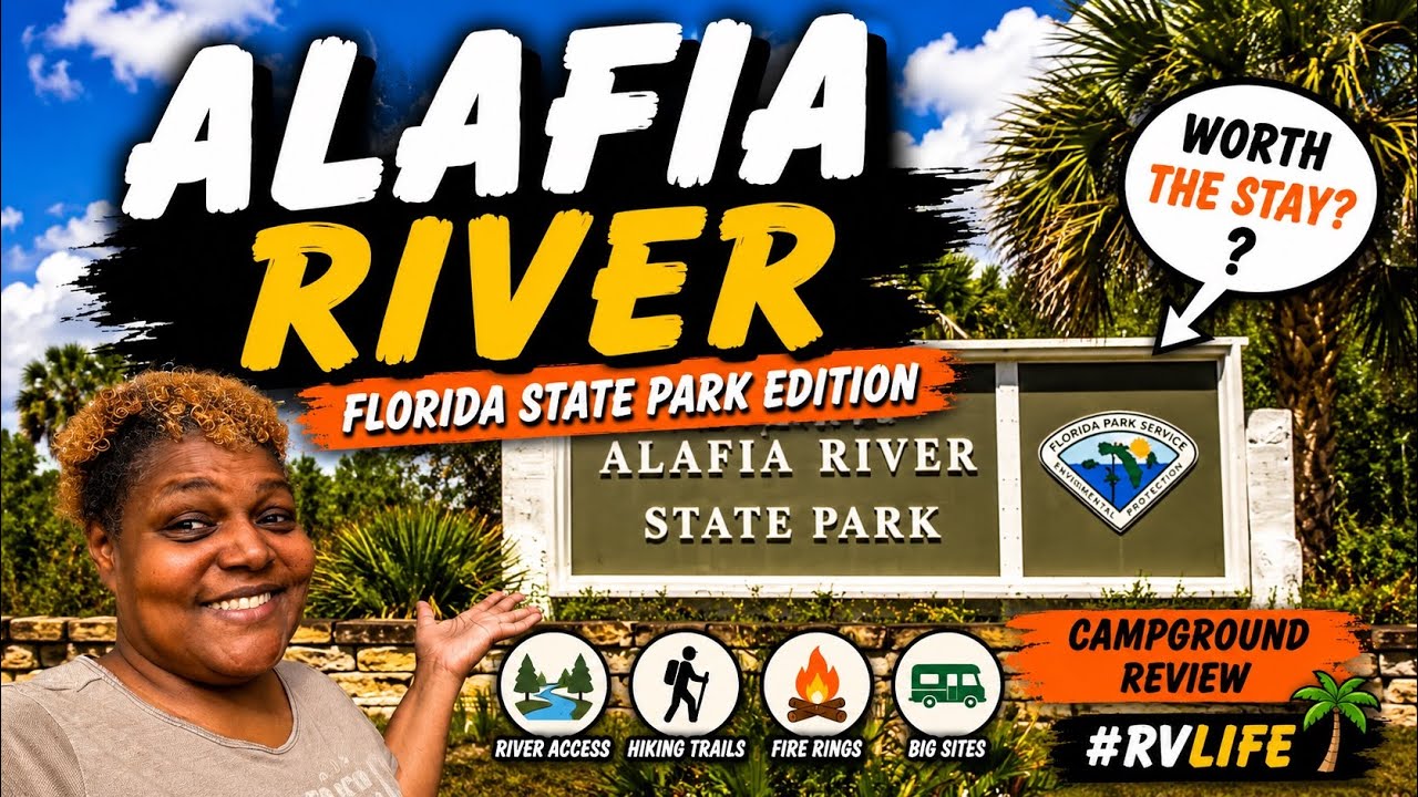 Alafia State Park Campground Review  RV Sites, Biking & Hiking 