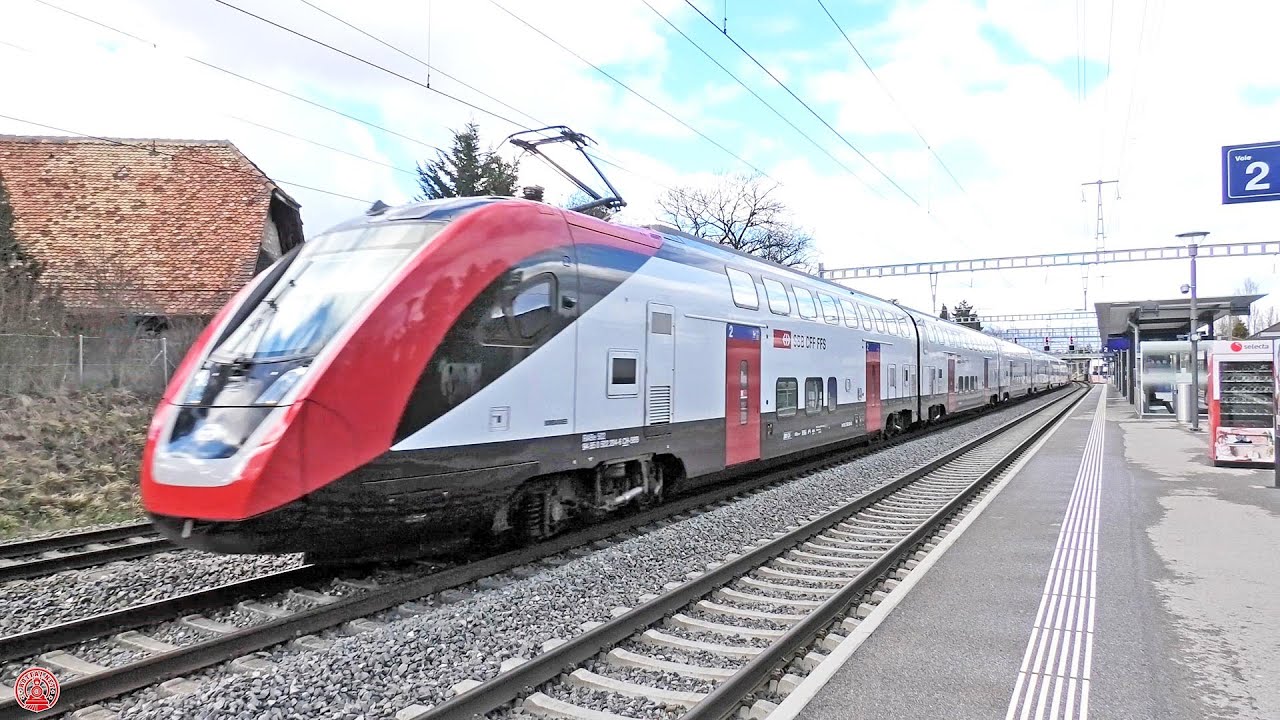 🇨🇭SBB FV-Dosto RABe 502 Bombardier TWINDEXX Express compilation