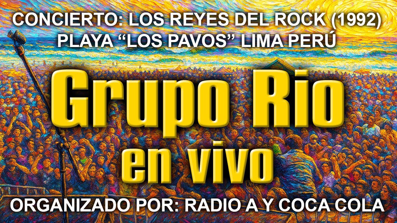 Grupo Rio en la Playa Los Pavos (1992)