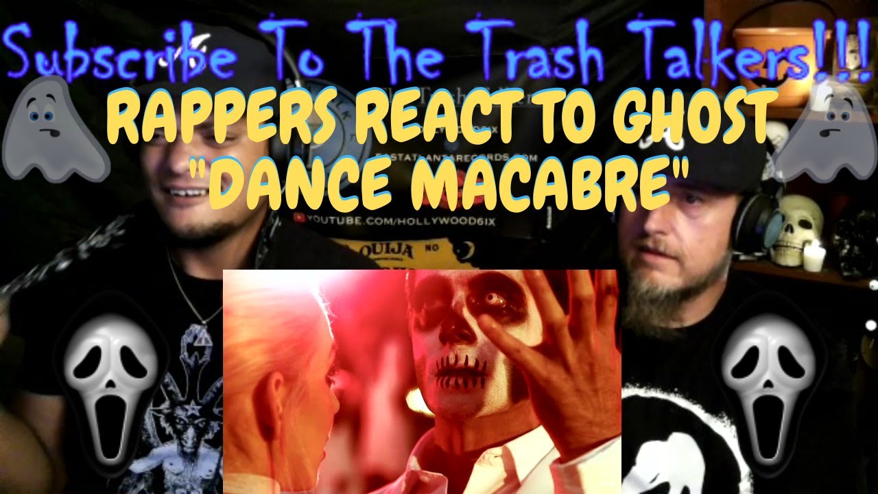 Реакция рэперов на песню Ghost «Dance Macabre»!!!