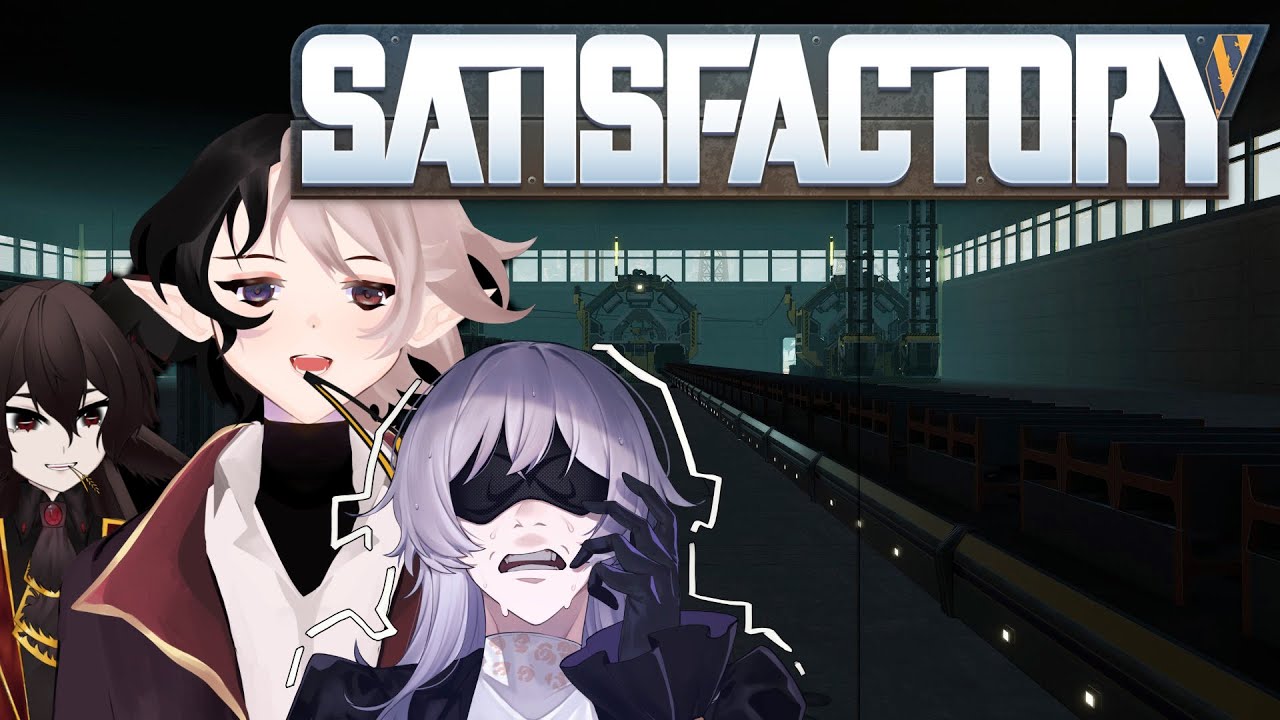 Three Vtubers Ragebait Each Other 【Satisfactory】