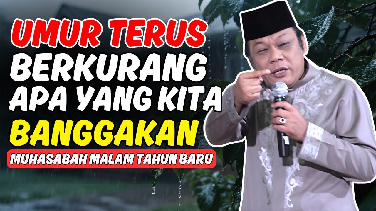 KERUGIAN ORANG YANG MENYIA-NYIAKAN WAKTU | MUHASABAH MALAM TAHUN BARU – CERAMAH KH ZAINUDIN MZ