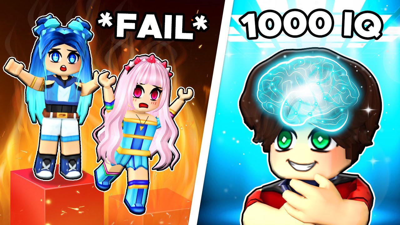You need 1,000 IQ to play this Roblox Game...