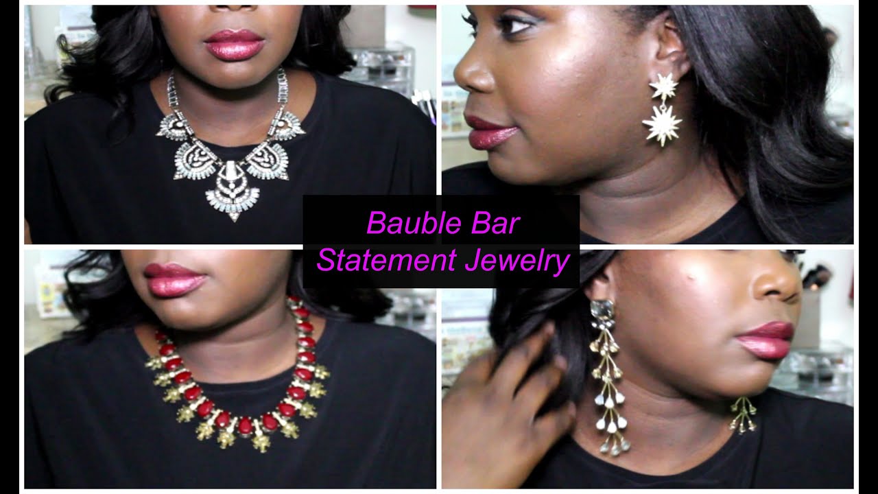 Jewelry Haul/ BaubleBar Review And Try On