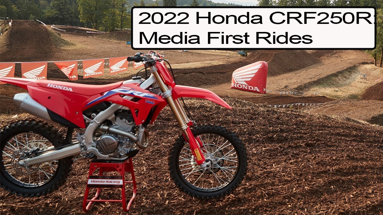2022 Honda CRF250R: Media First Rides