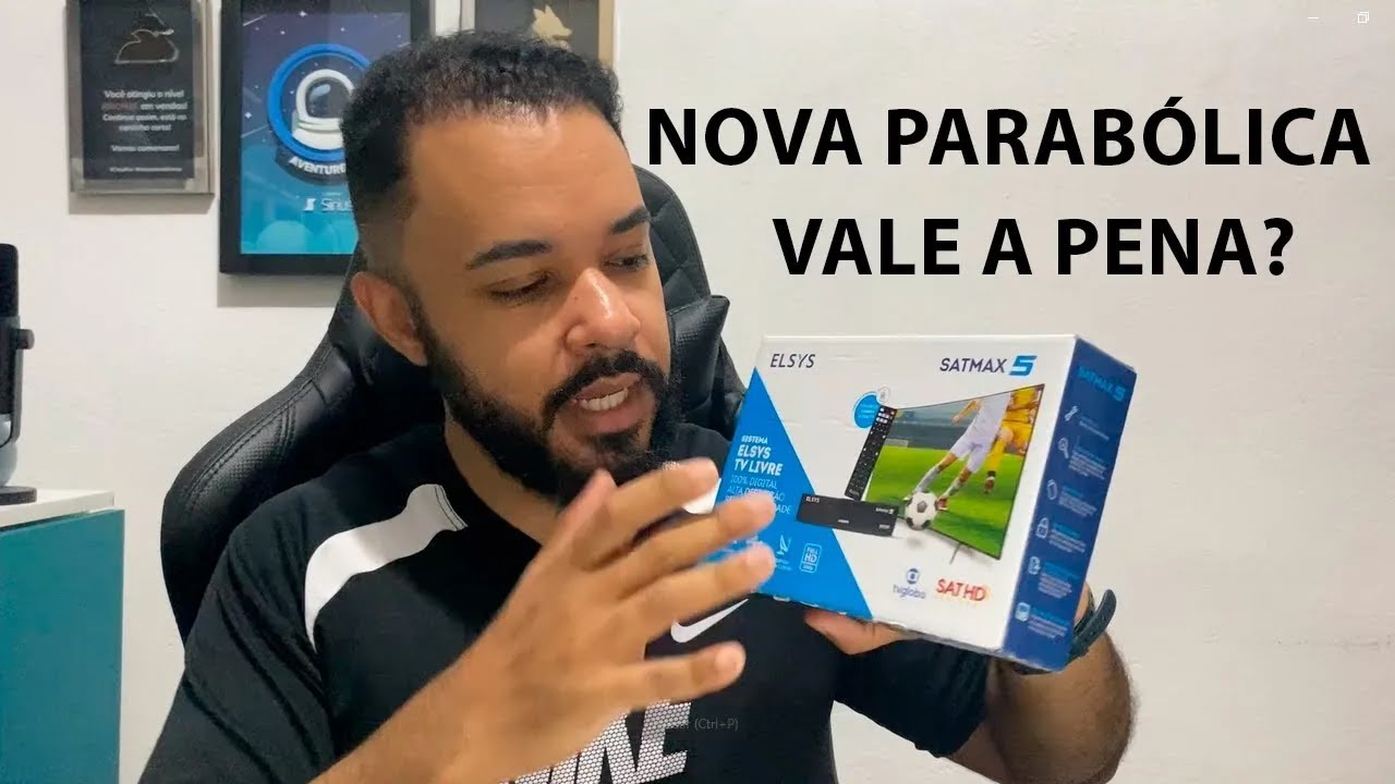 Nova antena parab&oacute;lica Digital Vale a pena? Qual o melhor receptor?