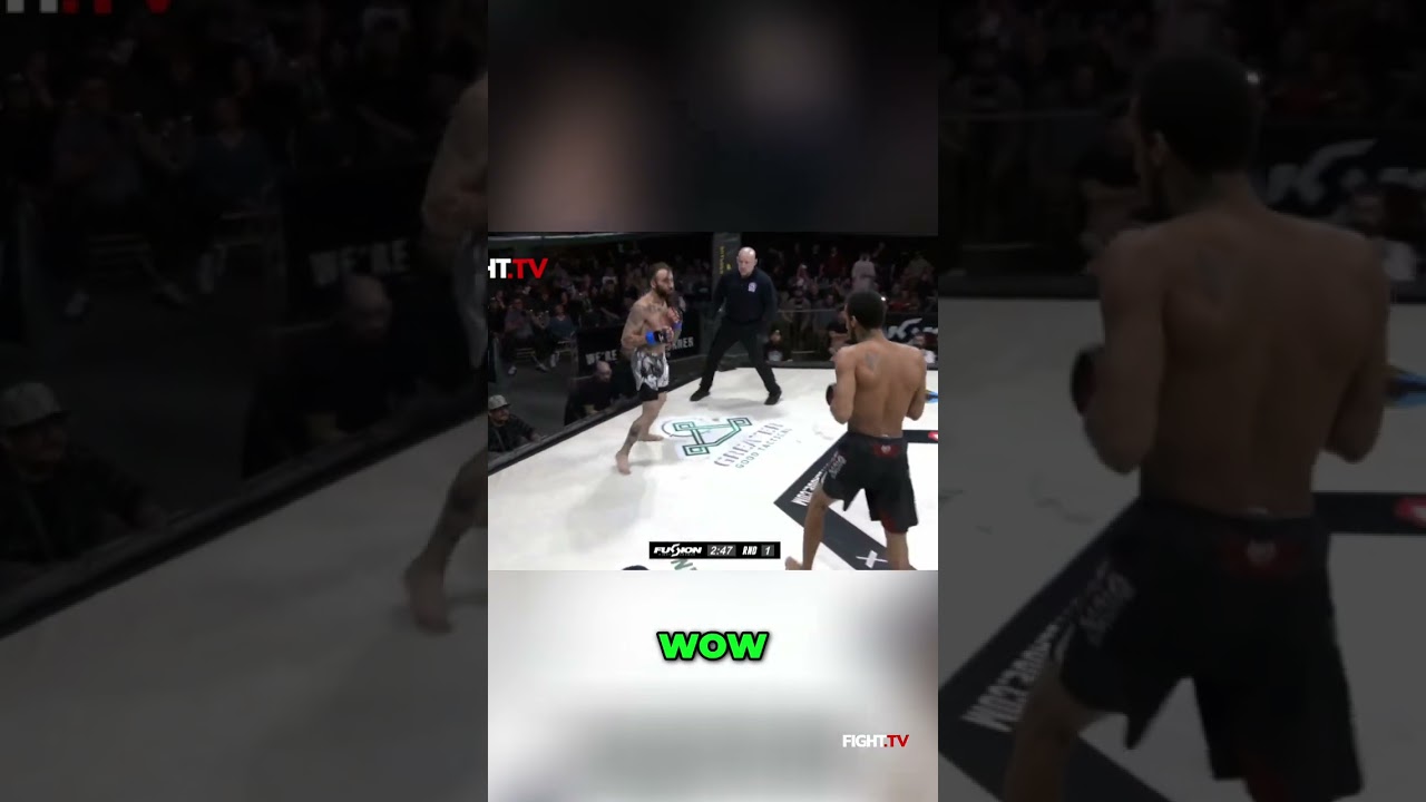 🥊 Взрывной бой в ММА: без перчаток, напряженный нокаут! 🥊