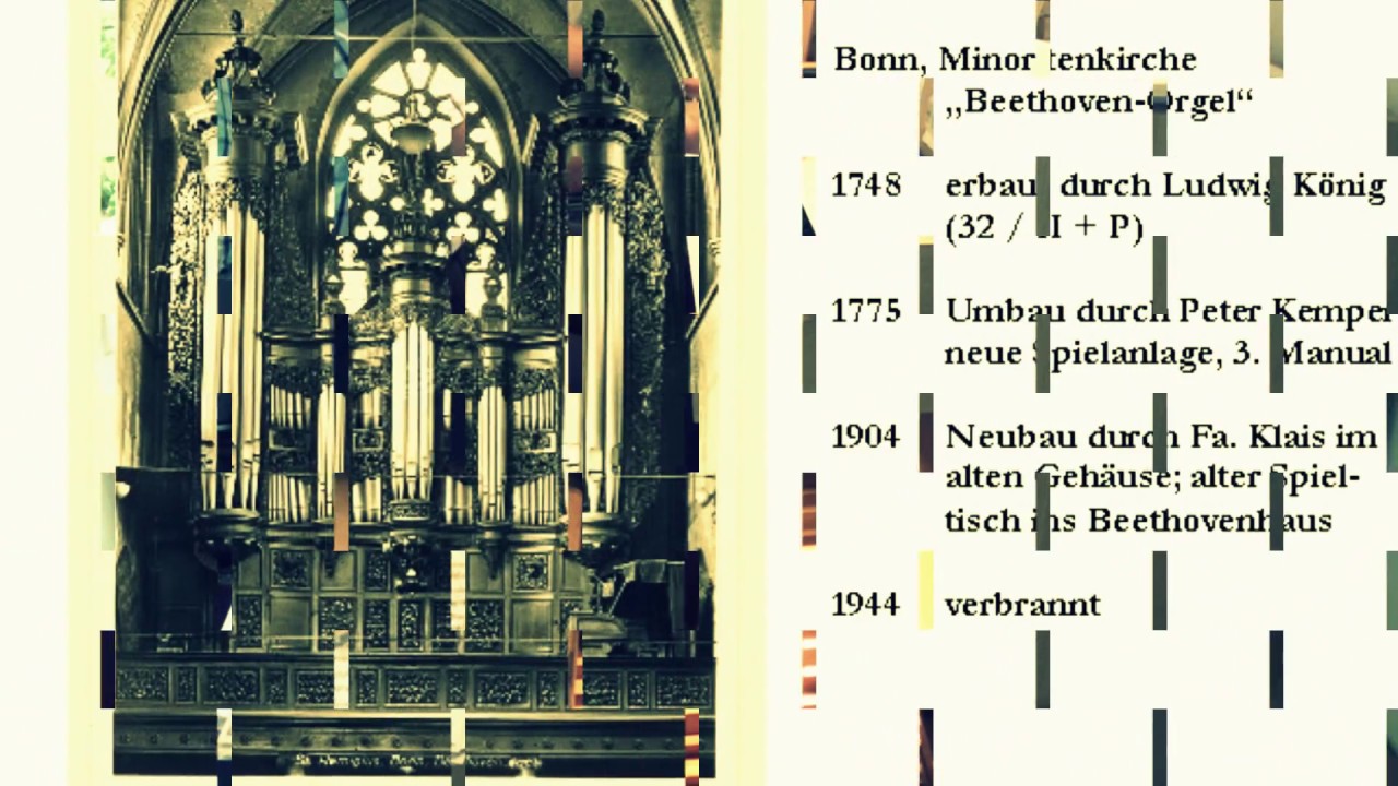 Ludwig van Beethoven (1770-1827): Fuge für Orgel D-Dur WoO 31